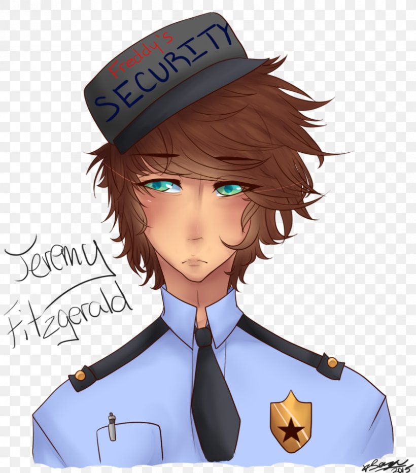 Five Nights At Freddy's 2 Security Guard Pizzaria, PNG, 838x953px, Watercolor, Cartoon, Flower, Frame, Heart Download Free