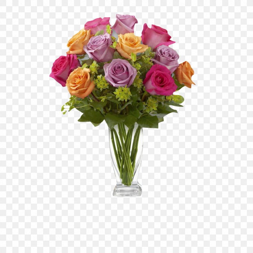 Flower Bouquet Rose FTD Companies Vase, PNG, 1024x1024px, Flower Bouquet, Anniversary, Artificial Flower, Blue, Color Download Free