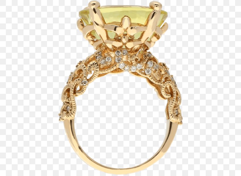Ring Gold Brilliant Citrine Diamond, PNG, 600x600px, Ring, Body Jewelry, Brilliant, Carat, Citrine Download Free
