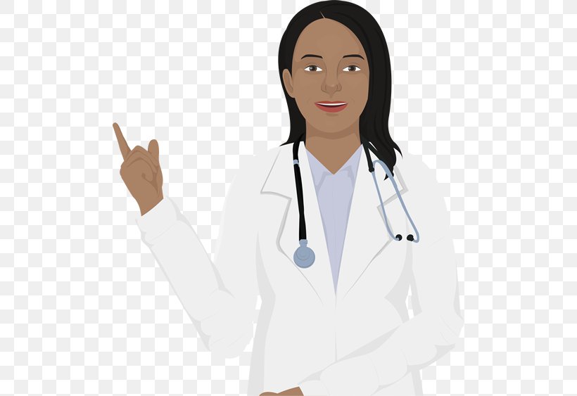 Stethoscope Thumb Lab Coats Physician Medical Assistant, PNG, 500x563px, Stethoscope, Arm, Cartoon, Finger, General Practitioner Download Free