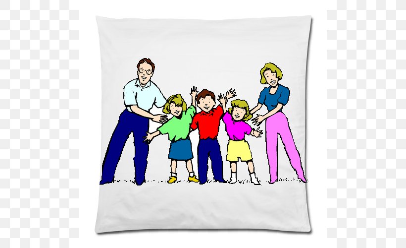 Extended Family Father Clip Art, PNG, 500x500px, Family, Art, Cartoon, Community, Cushion Download Free