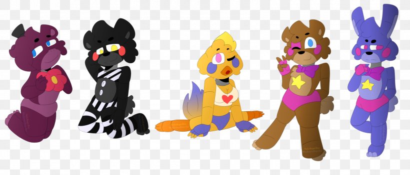 Five Nights At Freddy's Fan Art Stuffed Animals & Cuddly Toys Jump Scare, PNG, 1600x686px, Fan Art, Animal Figure, Art, Cartoon, Character Download Free