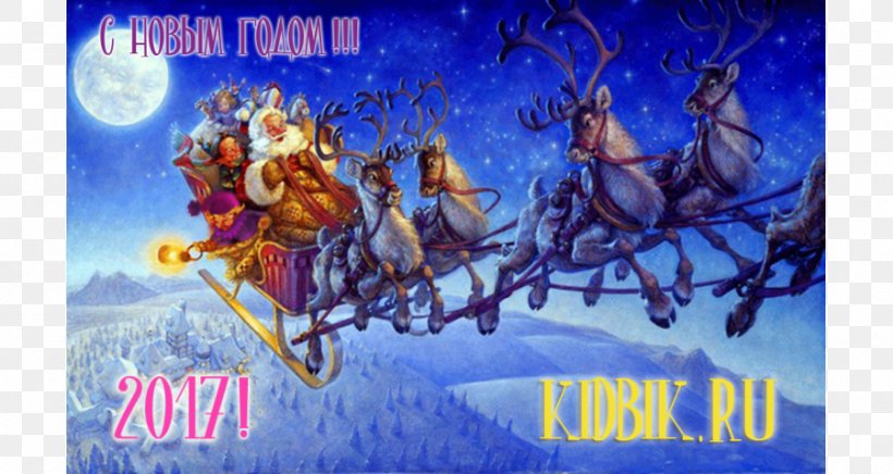 Santa Claus's Reindeer Christmas Sled Santa Claus's Reindeer, PNG, 900x479px, Santa Claus, Advertising, Christmas, Christmas Eve, Fictional Character Download Free