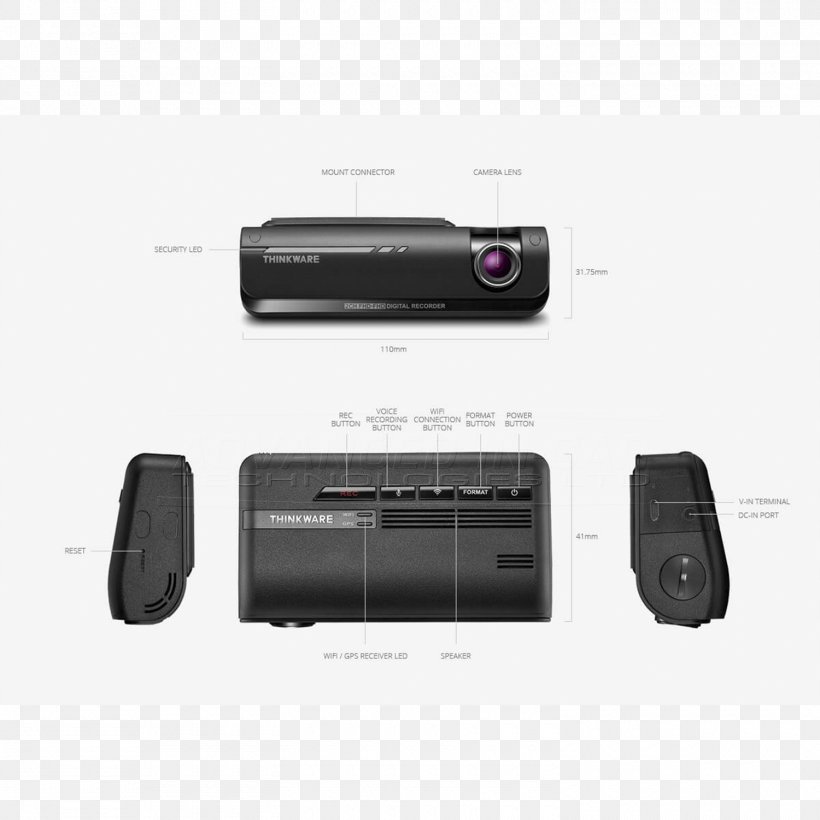 Thinkware F770 Dashcam Car Camera 1080p, PNG, 1500x1500px, Thinkware F770, Audio Receiver, Backup Camera, Blackvue Dr650s2ch, Camera Download Free