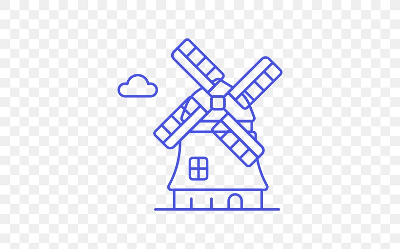 Windmill Icon Design Iconfinder Netherlands, PNG, 512x512px, Windmill, Architect, Architecture, Area, Building Download Free