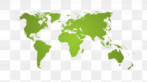 World Map - World Map Globe Wall Decal PNG