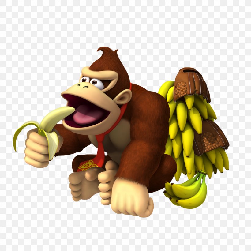 Donkey Kong Country: Tropical Freeze Mario Super Sluggers, PNG, 1024x1024px, Donkey Kong, Diddy Kong, Donkey Kong Country, Donkey Kong Country Tropical Freeze, Figurine Download Free