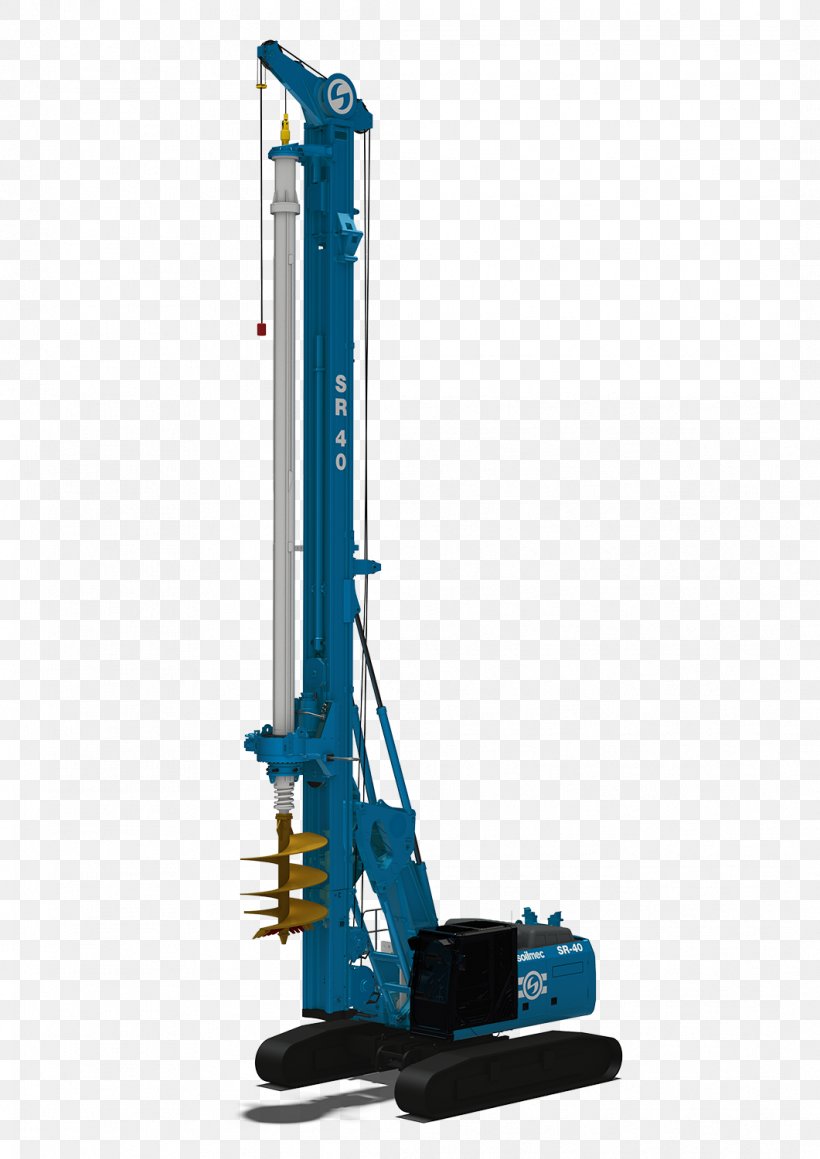 Drilling Rig Deep Foundation Soilmec Augers Machine, PNG, 1061x1500px, Drilling Rig, Augers, Casing, Construction, Construction Equipment Download Free