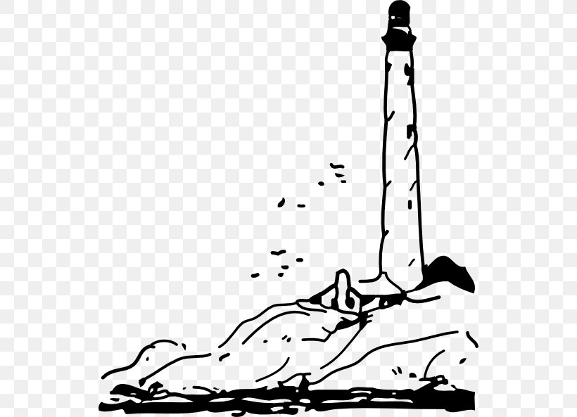 Lighthouse Free Content Clip Art, PNG, 540x593px, Lighthouse, Area, Art, Black, Black And White Download Free
