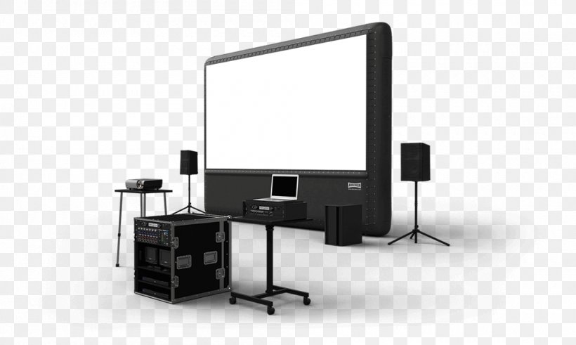 Projection Screens Outdoor Cinema Inflatable Movie Screen Projector, PNG, 1000x600px, Projection Screens, Cinema, Computer, Computer Monitor Accessory, Computer Monitors Download Free