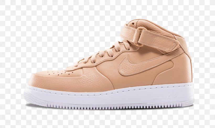 Air Force 1 Sneakers Basketball Shoe Nike, PNG, 1000x600px, Air Force 1, Basketball, Basketball Shoe, Beige, Brand Download Free