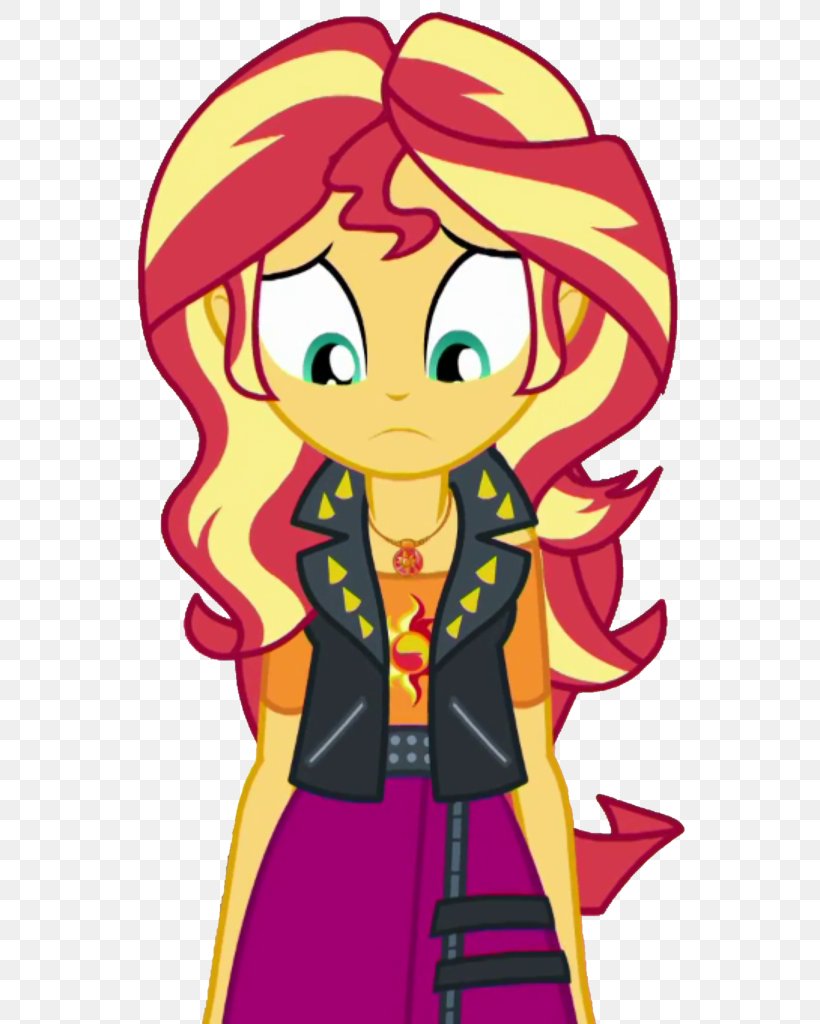 Sunset Shimmer Rarity My Little Pony: Equestria Girls Pinkie Pie, PNG, 564x1024px, Watercolor, Cartoon, Flower, Frame, Heart Download Free
