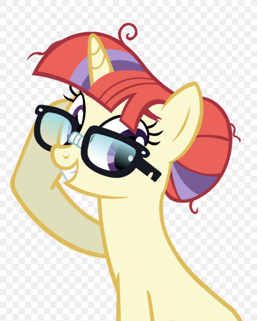 Apple Bloom Princess Luna Horse Glasses, PNG, 821x1024px, Watercolor, Cartoon, Flower, Frame, Heart Download Free