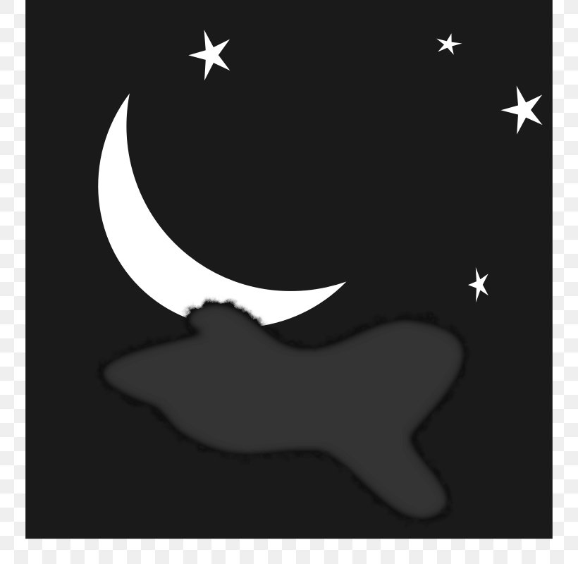 Night Sky Clip Art, PNG, 800x800px, Night, Afternoon, Black, Black And White, Cloud Download Free