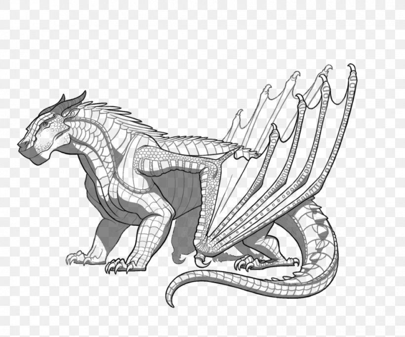 Wings Of Fire Coloring Book The Brightest Night The Dragonet Prophecy, PNG, 979x816px, Wings Of Fire, Animal Figure, Art, Artwork, Blackandwhite Download Free