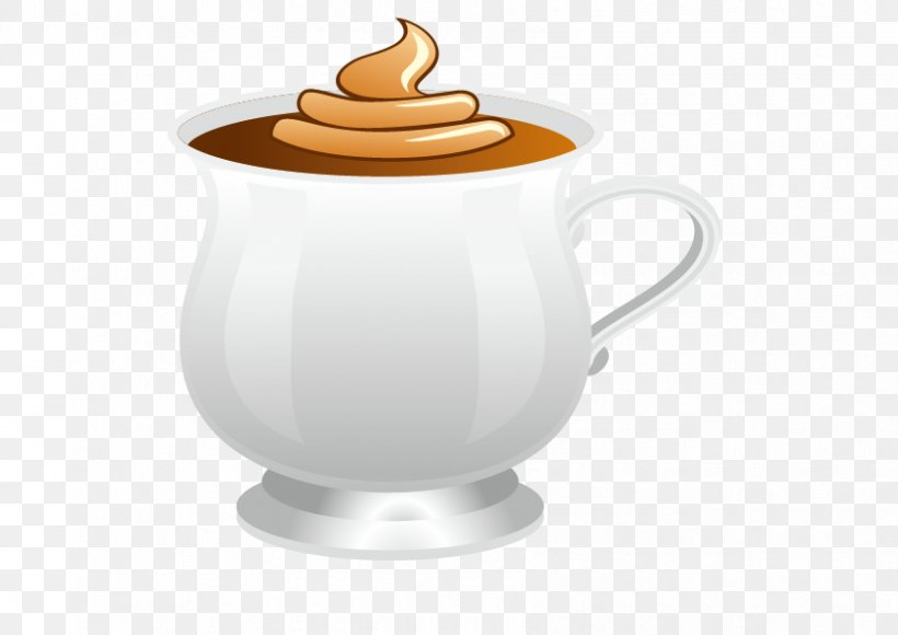 Coffee Cup Cappuccino Mug, PNG, 842x596px, Coffee, Cappuccino, Ceramic, Coffee Cup, Cup Download Free