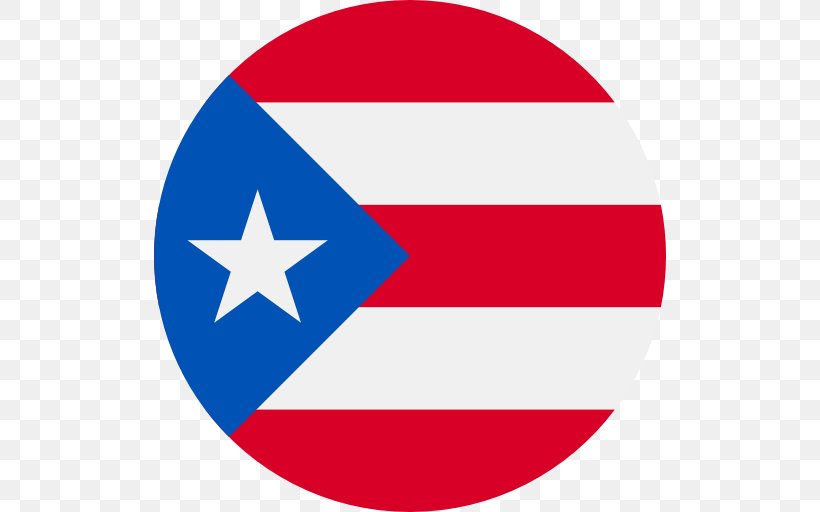 Flag Of Puerto Rico, PNG, 512x512px, Puerto Rico, Area, Blue, Flag, Flag Of Puerto Rico Download Free