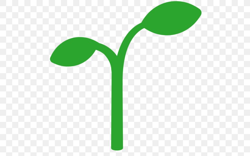 Emoji Leaf Text Messaging Seedling Sprouting, PNG, 512x512px, Emoji, Email, Emojipedia, Grass, Green Download Free