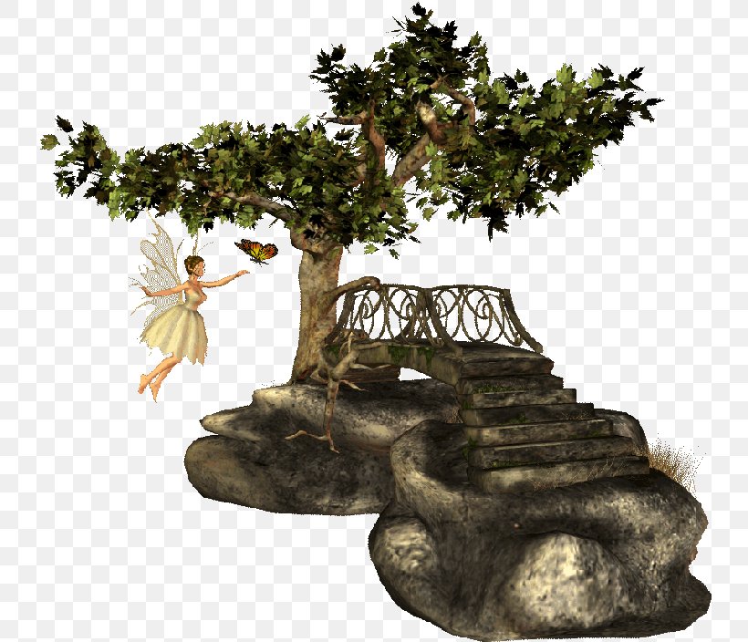 Enchanted Forest Unicorn Dancer Enchanted Way Southeast, PNG, 740x704px, Enchanted Forest, Bonsai, Branch, Flowerpot, Grass Download Free