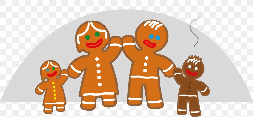 Gingerbread Cartoon Food Dessert Fictional Character, PNG, 2354x1099px, Gingerbread, Cartoon, Child, Dessert, Fictional Character Download Free