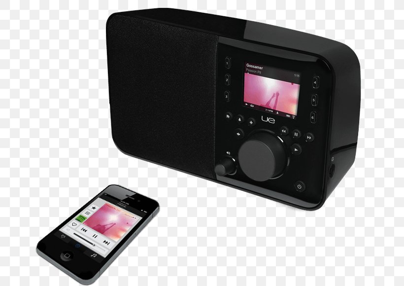 Internet Radio Ultimate Ears Squeezebox Logitech, PNG, 680x580px, Internet Radio, Electronic Device, Electronic Instrument, Electronics, Hardware Download Free