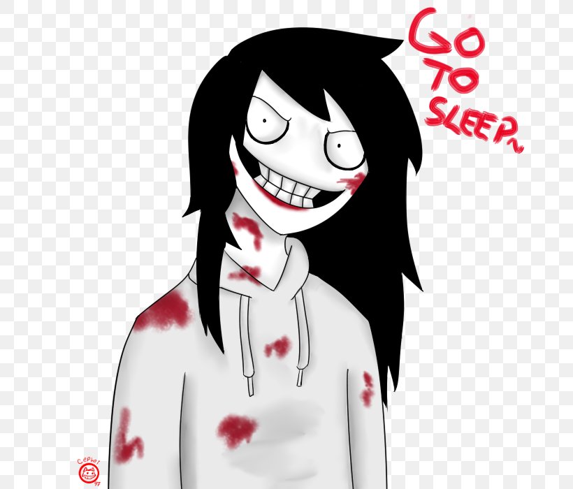 Slenderman Creepypasta Jeff The Killer Smile, PNG, 700x700px, Watercolor, Cartoon, Flower, Frame, Heart Download Free