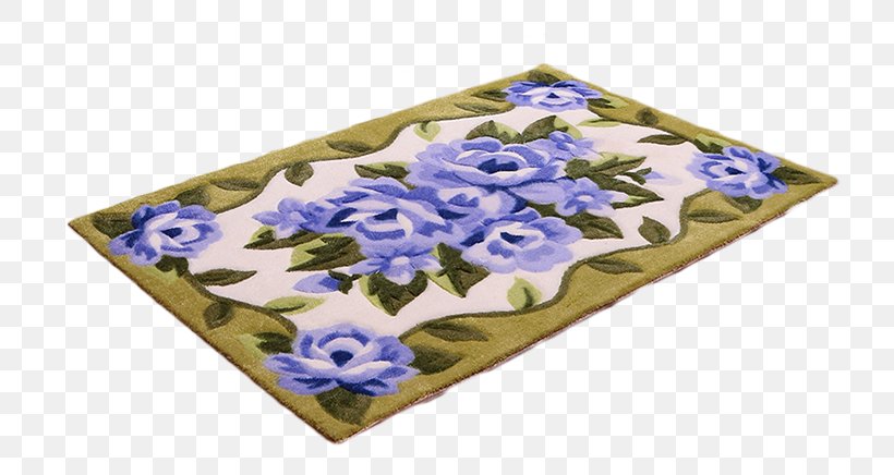 Carpet Mat Cushion, PNG, 750x436px, Carpet, Blue, Cushion, Flower, Mat Download Free