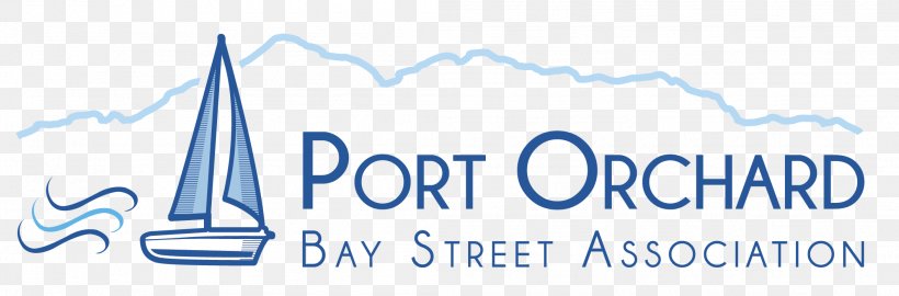 Logo Bay Street Port Orchard Chamber Commerce Brand, PNG, 2112x696px, Logo, Area, Bay Street, Blue, Brand Download Free