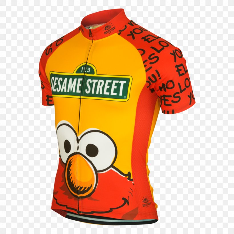 Jersey Elmo Ernie Cookie Monster Bert, PNG, 1024x1024px, Jersey, Active Shirt, Bert, Bicycle, Brand Download Free