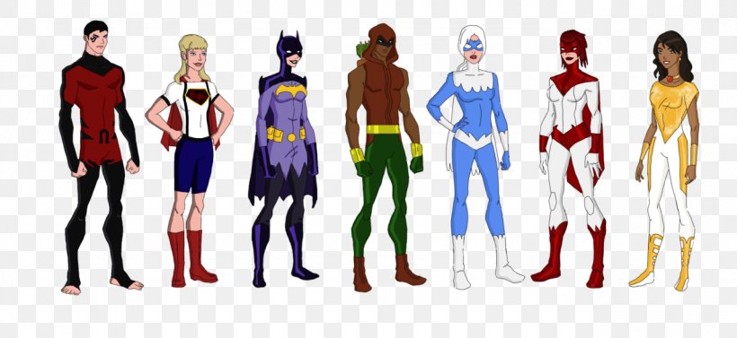 Superhero Batgirl Superboy Batman Aquaman, PNG, 1280x590px, Watercolor, Cartoon, Flower, Frame, Heart Download Free