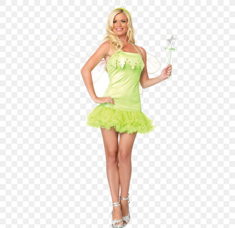 Tinker Bell Pixie Dust Fairy Costume, PNG, 500x793px, Tinker Bell, Bodice, Child, Clothing, Cocktail Dress Download Free