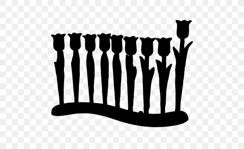 Clip Art Silhouette H&M, PNG, 500x500px, Silhouette, Blackandwhite, Candle Holder, Menorah Download Free