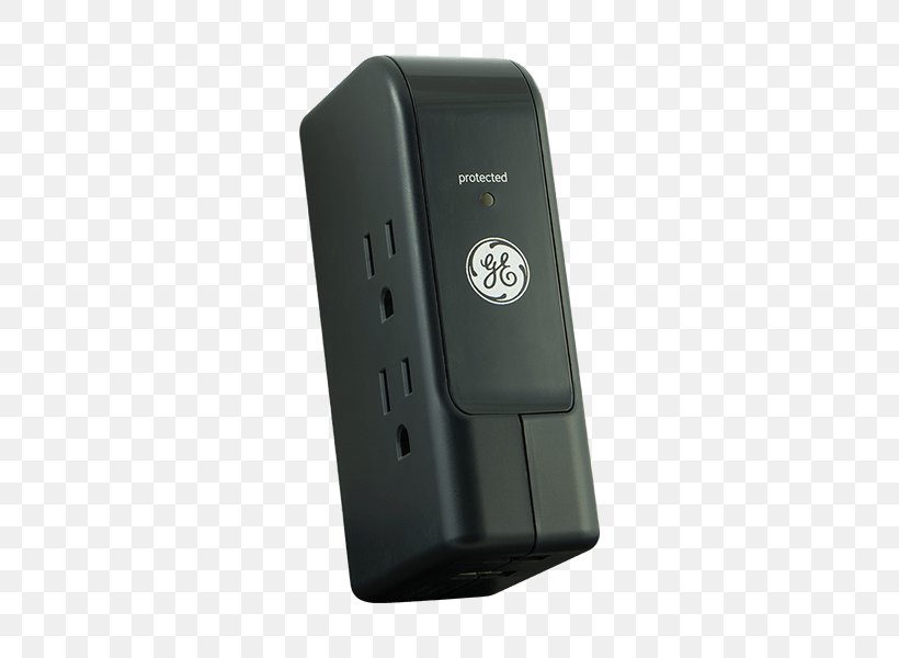 Surge Protection Devices AC Adapter Surge Protector With 2 USB Ports GE 13456 Travel Surge 3 Outlet Computer, PNG, 600x600px, Surge Protection Devices, Ac Adapter, Ac Power Plugs And Sockets, Computer, Computer Hardware Download Free