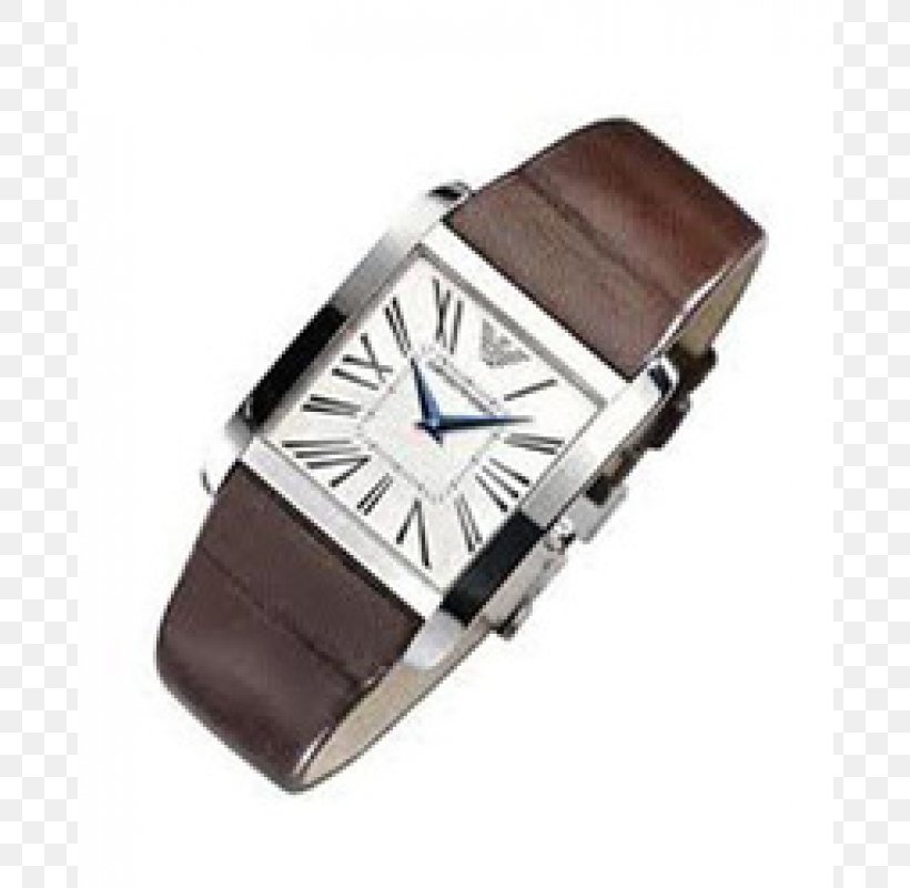 Watch Strap Armani, PNG, 800x800px, Watch, Armani, Brand, Brown, Clock Download Free