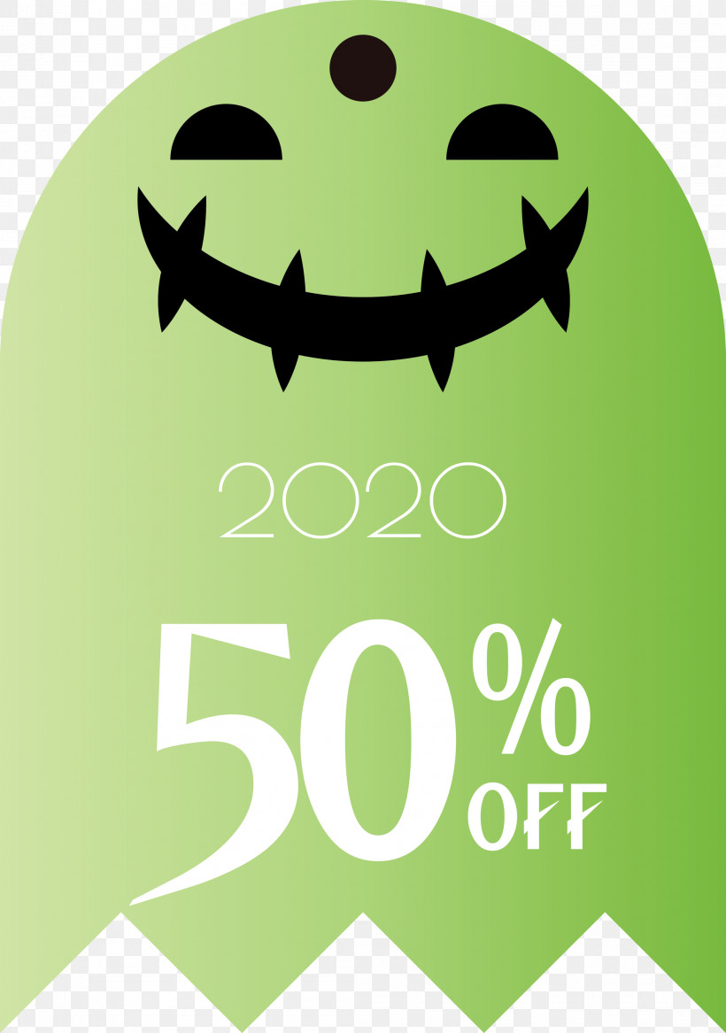 Halloween Discount Halloween Sales 50% Off, PNG, 2107x3000px, 50 Discount, 50 Off, Halloween Discount, Green, Halloween Sales Download Free