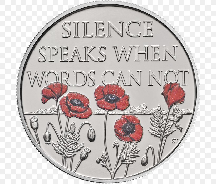 Royal Mint Armistice Day Five Pounds Uncirculated Coin, PNG, 700x698px, Royal Mint, Armistice Day, Coin, Coins Of The Pound Sterling, Commemorative Coin Download Free