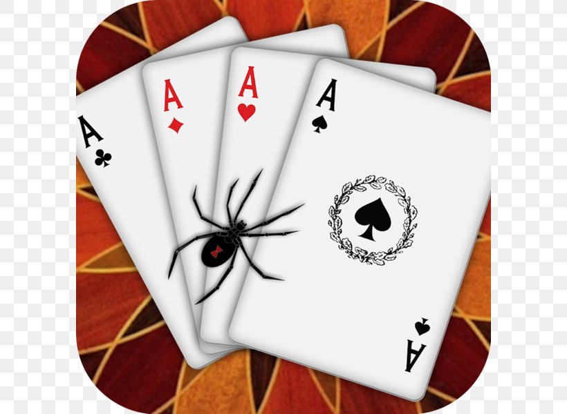 Spider Solitaire 3D FREE Patience Android, PNG, 600x600px, 3d Computer Graphics, Patience, Android, App Store, Card Game Download Free
