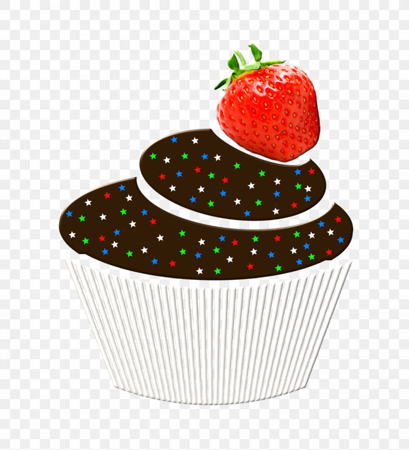 Strawberry Pie Muffin Cupcake, PNG, 1163x1280px, Strawberry, Amorodo, Baking Cup, Cake, Chocolate Download Free