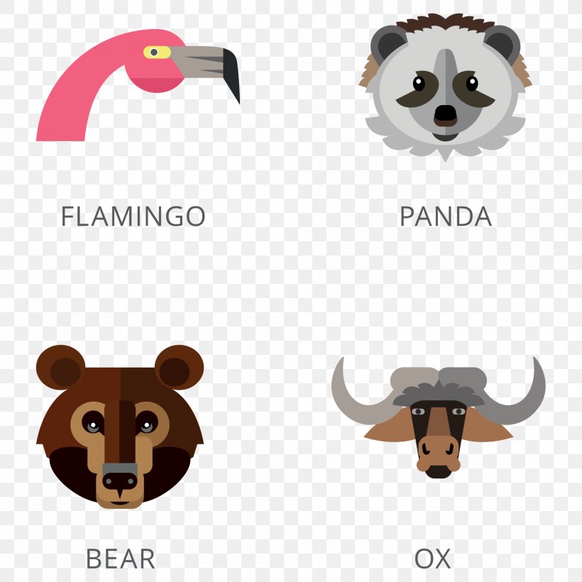 Vector Animal Avatar, PNG, 2000x2000px, Giant Panda, Animal, Bear, Carnivora, Carnivoran Download Free