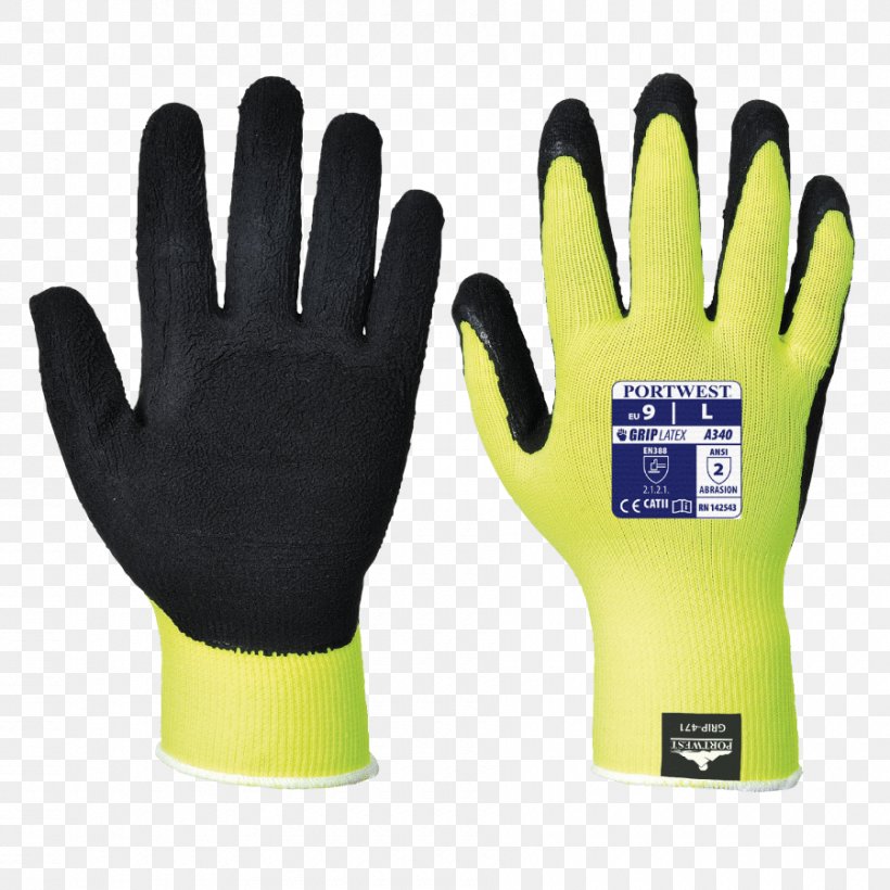 Cut-resistant Gloves Portwest High-visibility Clothing Personal Protective Equipment, PNG, 900x900px, Glove, Bicycle Glove, Clothing, Clothing Sizes, Cutresistant Gloves Download Free