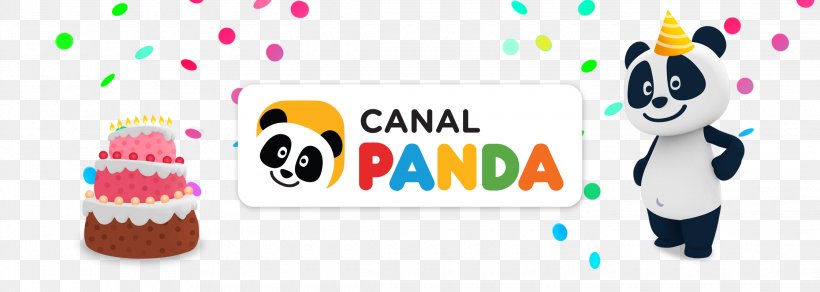 Giant Panda Canal Panda Party Bear Convite, PNG, 2240x800px, Giant Panda, Animal, Bear, Birthday, Brand Download Free