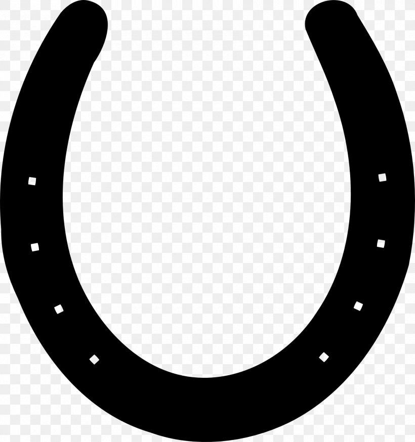 Horseshoe Silhouette Clip Art, PNG, 1800x1920px, Horse, Black And White, Crescent, Drawing, Horseshoe Download Free