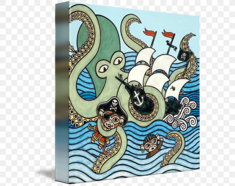 Visual Arts Sea Monster, PNG, 589x650px, Visual Arts, Art, Canvas, Dance, Drawing Download Free