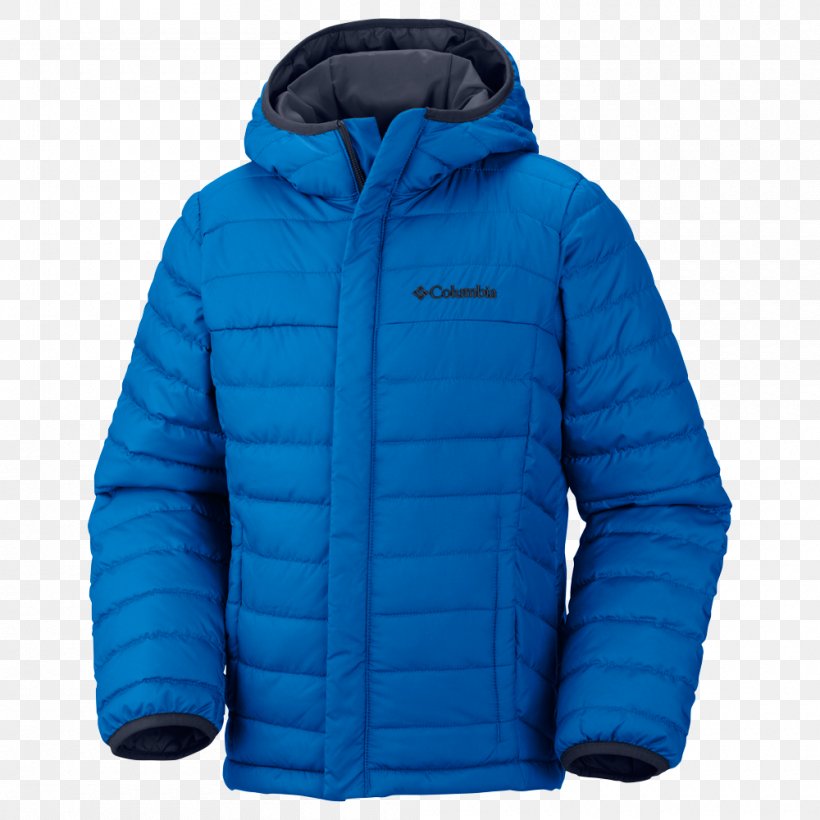 Columbia Sportswear Down Feather Jacket Columbia Kids Boy, PNG, 1000x1000px, Columbia Sportswear, Blue, Boy, Clothing, Coat Download Free