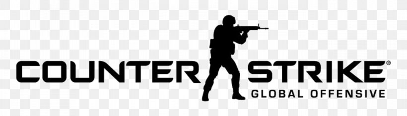 Counter-Strike: Global Offensive Logo Brand Symbol, PNG, 1366x390px, Counterstrike Global Offensive, Black And White, Brand, Code, Counterstrike Download Free