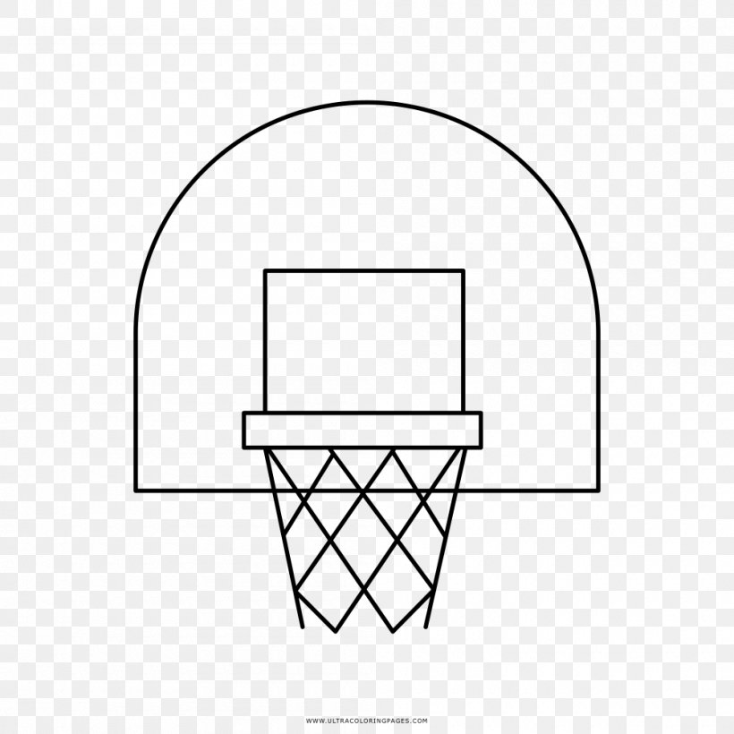 Drawing Basketball Coloring Book Line Art, PNG, 1000x1000px, Drawing, Adult, Area, Basket, Basketball Download Free