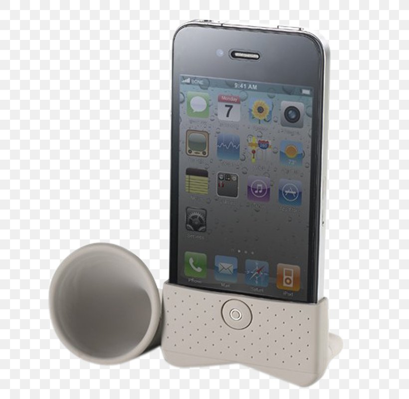 Feature Phone IPhone 4 Horn Loudspeaker Sound, PNG, 800x800px, Feature Phone, Amplifier, Business, Communication Device, Computer Hardware Download Free