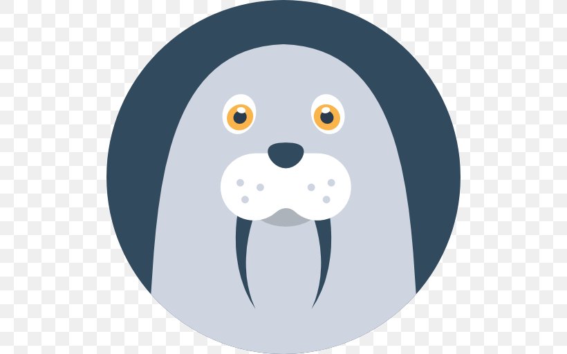 Puppy Walrus Sea Lion Clip Art, PNG, 512x512px, Puppy, Aquatic Mammal, Bear, Blue, Carnivoran Download Free