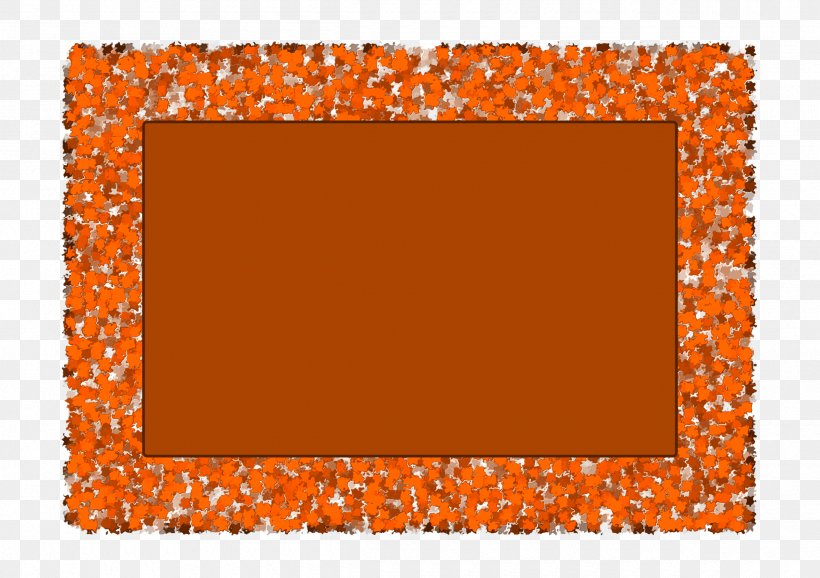 Autumn Clip Art, PNG, 2400x1692px, Autumn, Area, Leaf, Orange, Picture Frame Download Free