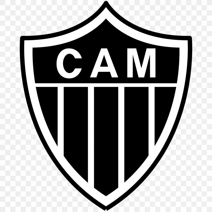 Clube Atlético Mineiro De Tete Football Clip Art Campeonato Brasileiro Série A, PNG, 2400x2400px, Football, Black And White, Brand, Emblem, Label Download Free